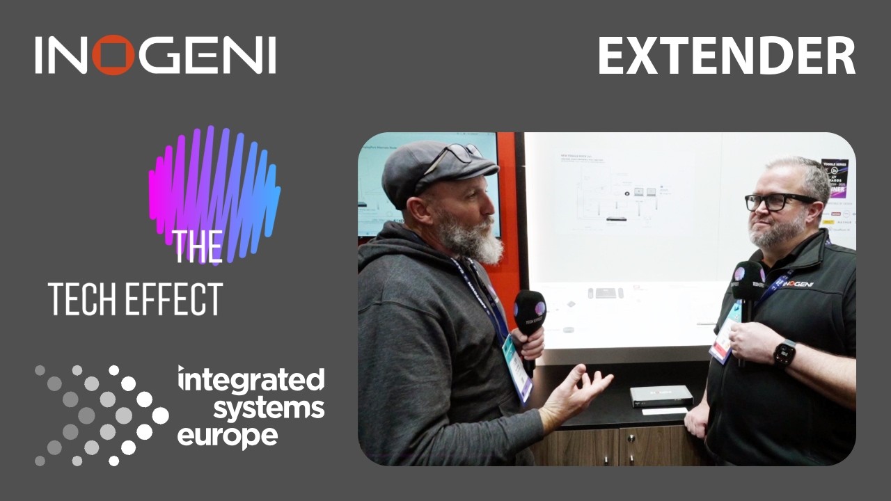 Introducing INOGENI’s brand-new U-BRIDGE USB-C DUO extender with DP Alt Mode (The Tech Effect)