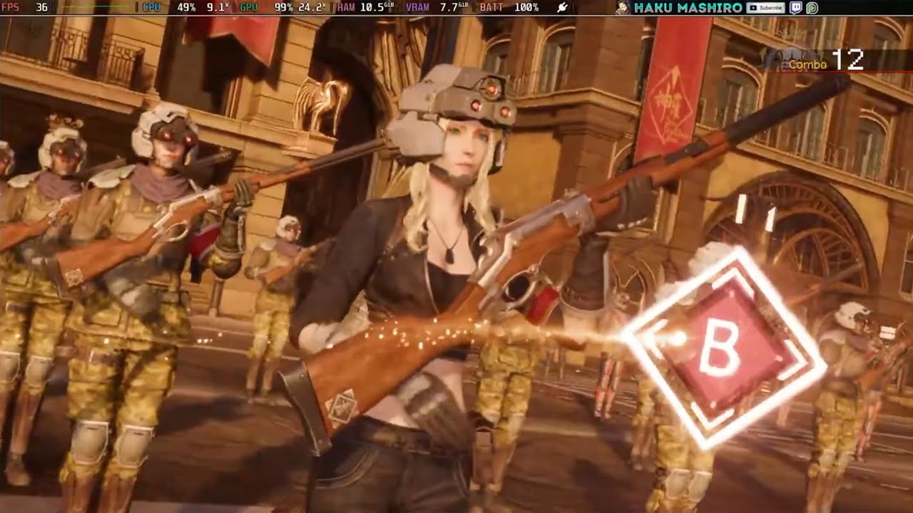 Entering the Mythril Mines & Junon, FF7Rebirth Hard Mode | ASUS ROG Ally, Bazzite OS