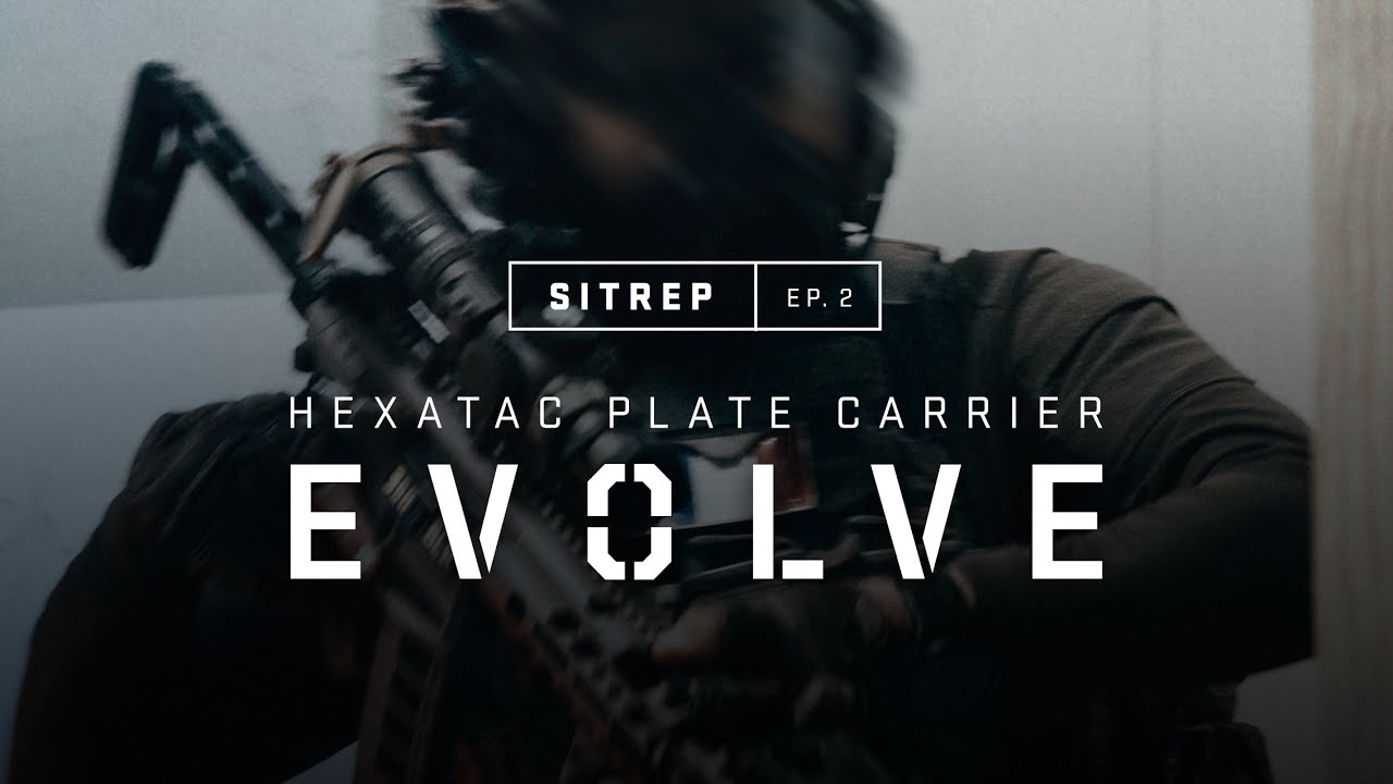 Le MEILLEUR PORTE PLAQUE : Hexatac Plate Carrier EVOLVE (HPCE)