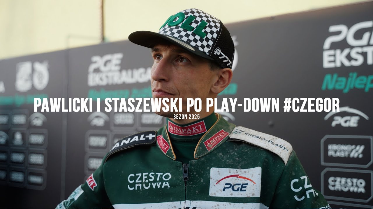 Piotr Pawlicki i Mariusz Staszewski po play-down #CZEGOR