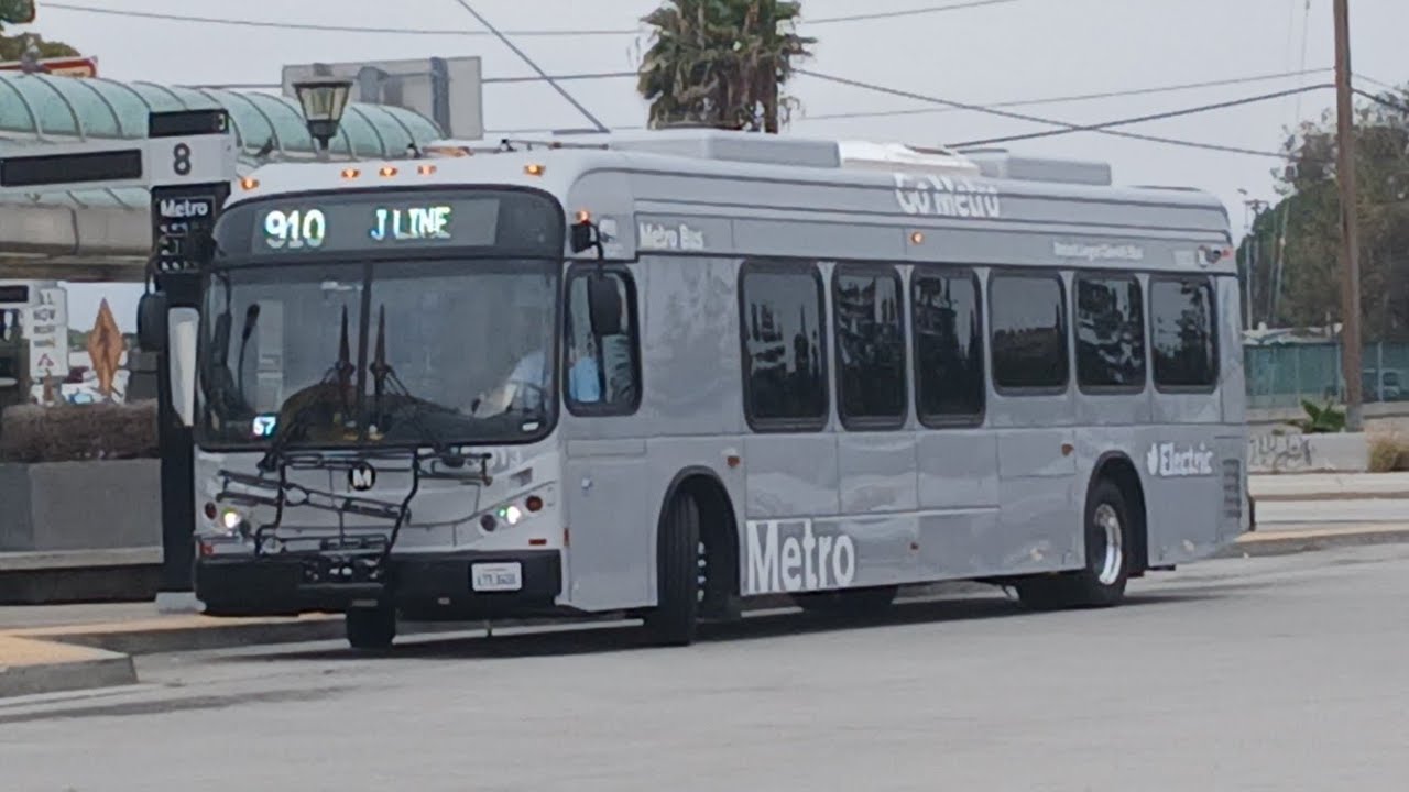 (NEW) LACMTA 2025 BYD K9MD-ER #10013 Full Ride to El Monte Station. Impromptu!