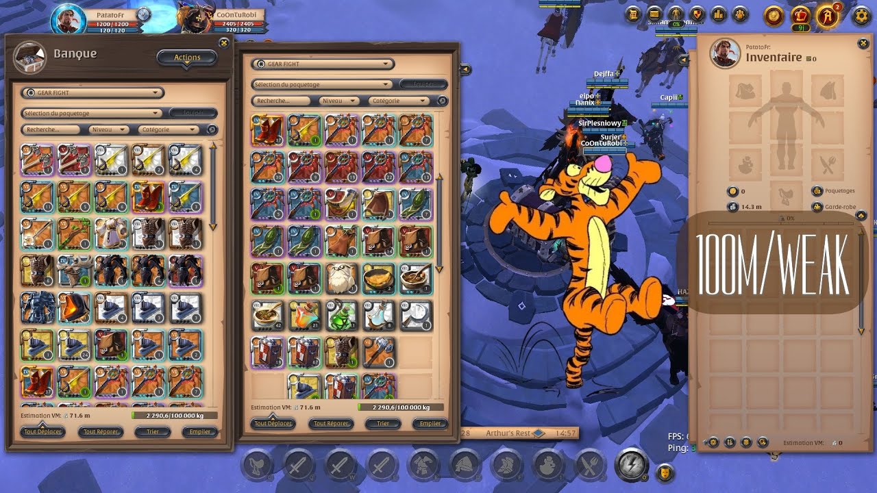 ALBION ZVZRAT | 100M PER WEAK🐀 ꚰ EU