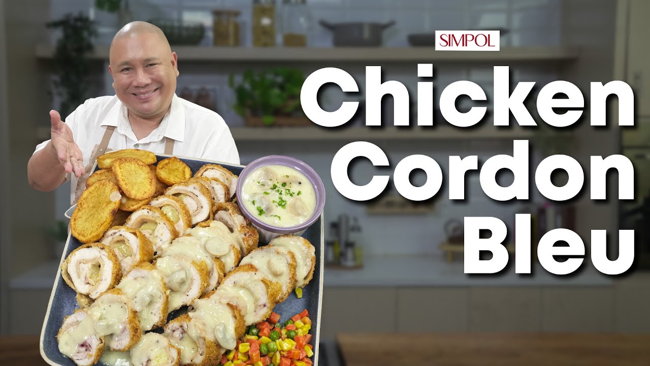 Homemade Cordon Bleu Recipe | Chef Tatung