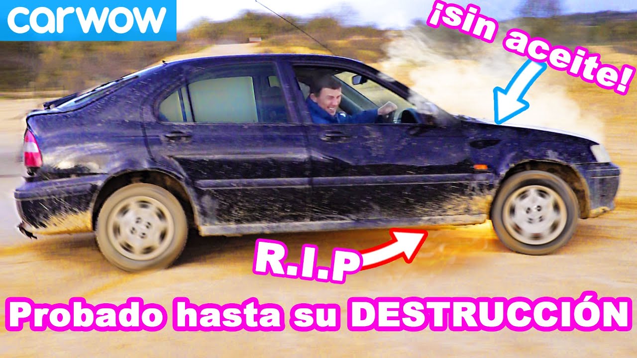 Conduje 3 coches SIN ACEITE hasta que MURIERON. &iquest;Cu&aacute;l dur&oacute; m&aacute;s?