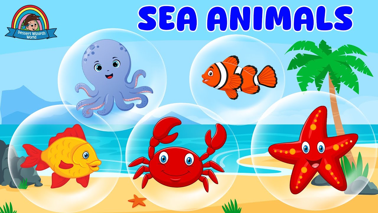 Let's Learn Planet Names+Bird names &sea animals| @DessertWizardsWorld | Kids & Preschool Learning