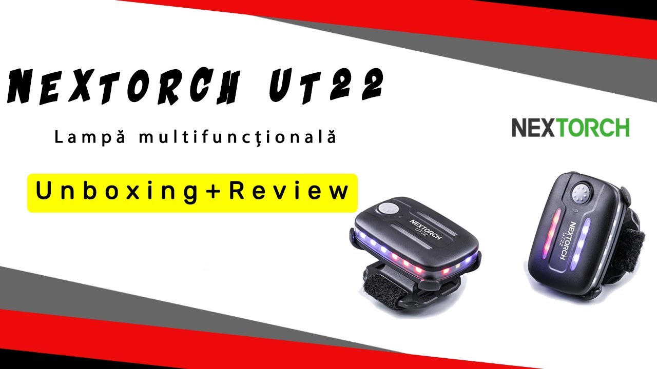 NexTorch UT22 - Lampa avertizare | Review&Unboxing