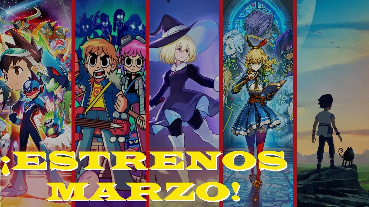 ¿Qué jugar en Marzo? Guía completa de estrenos para Nintendo Switch.