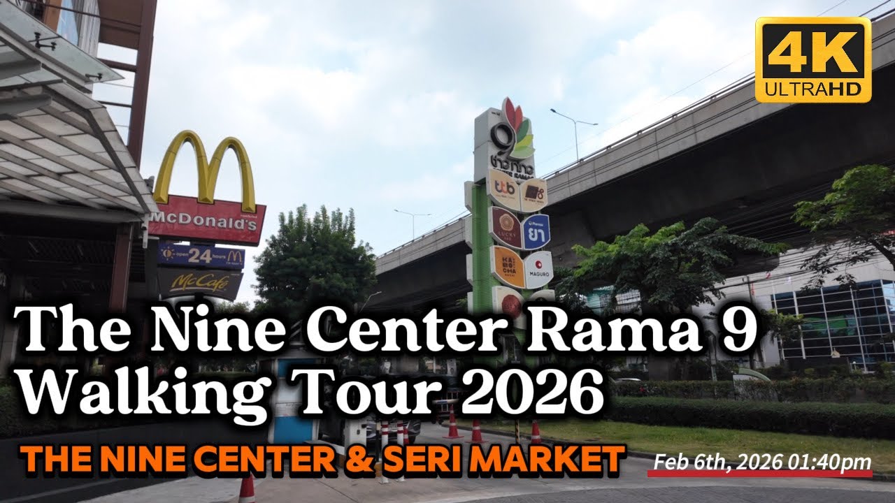 Walking The Nine Rama 9 | Colorful Hybrid Plant Fair 2026 & Seri Market