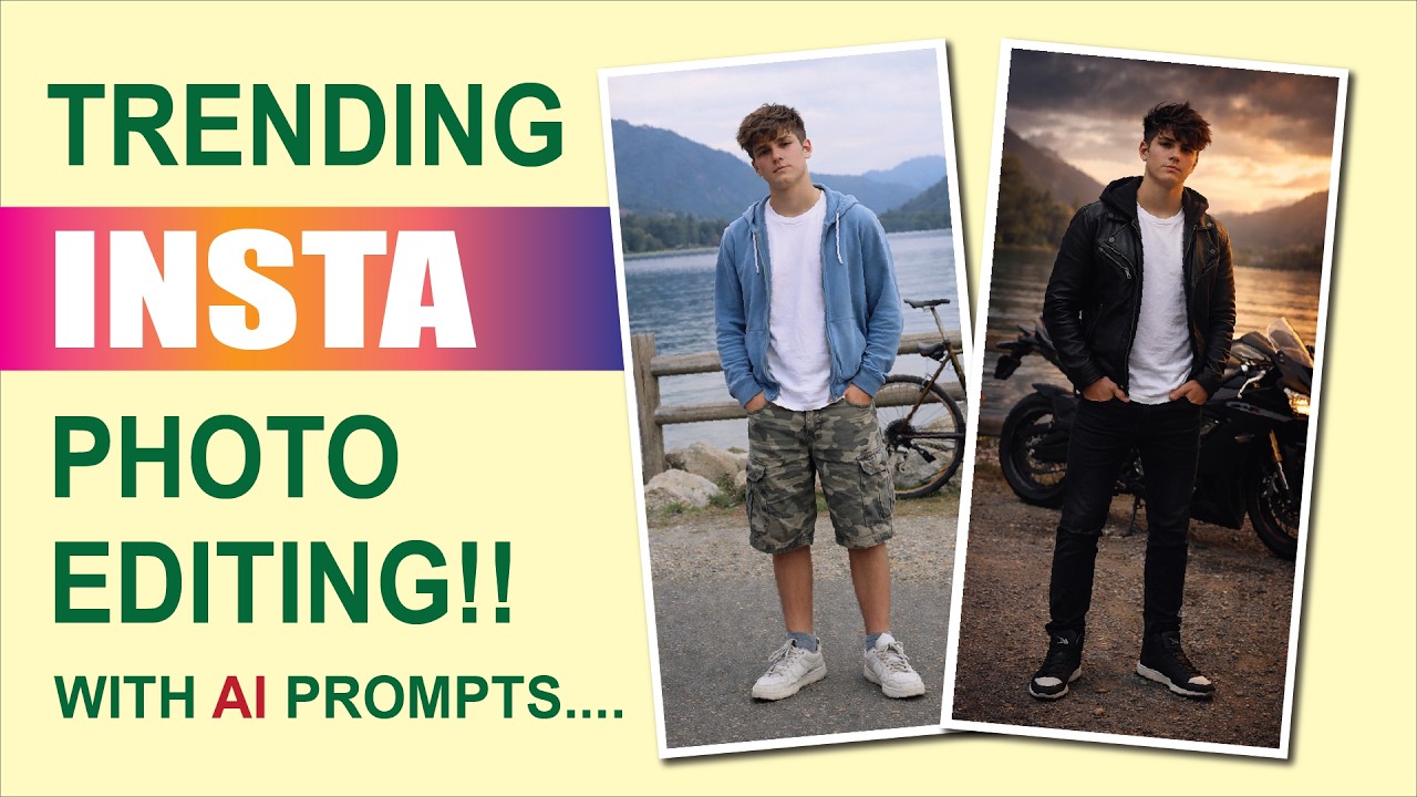 Trending Ai Prompts for Instagram Photo Editing #viral #Chatgpt #Gemini