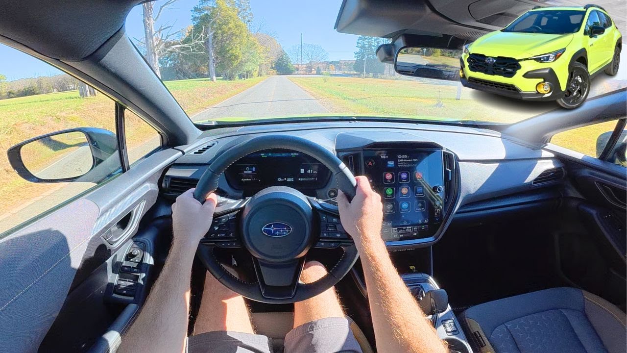 2026 Subaru Crosstrek Hybrid: POV Drive, Walkaround and ASMR
