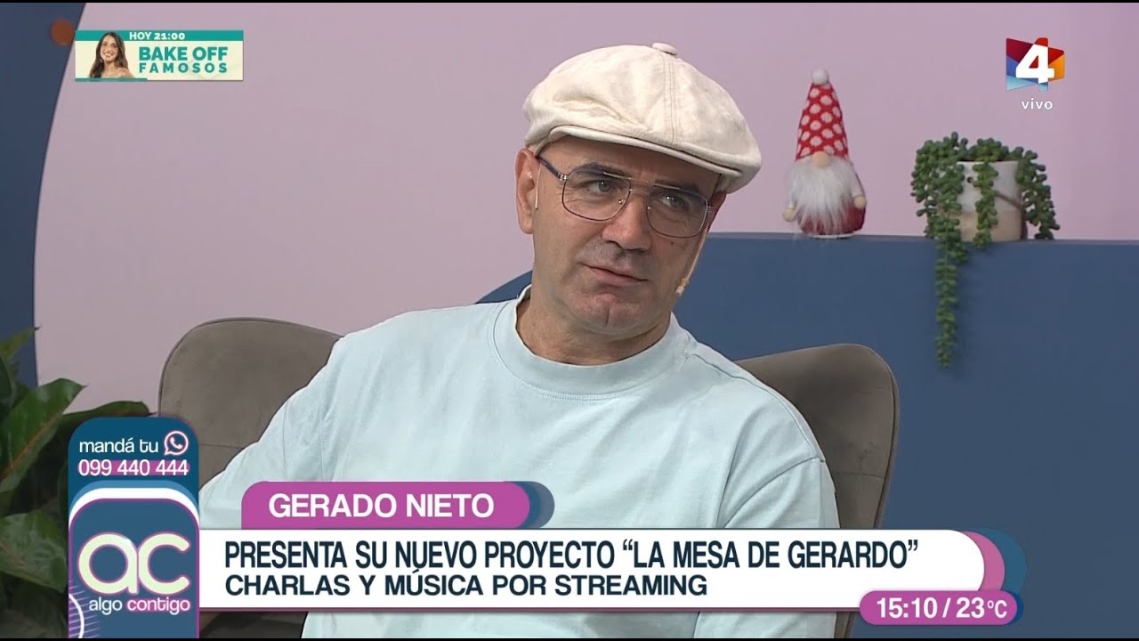 Algo Contigo - Gerardo Nieto presenta su nuevo proyecto