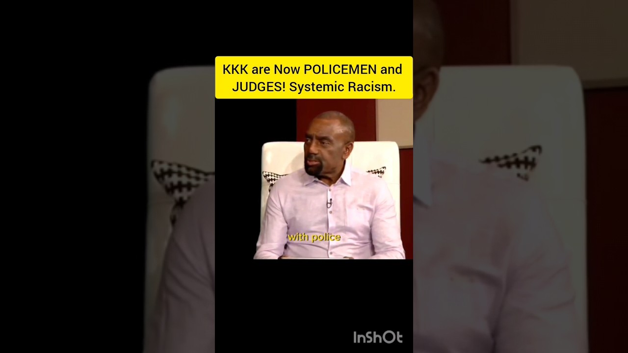 KKK are now POLICEMEN? That's a BOLD Statement!