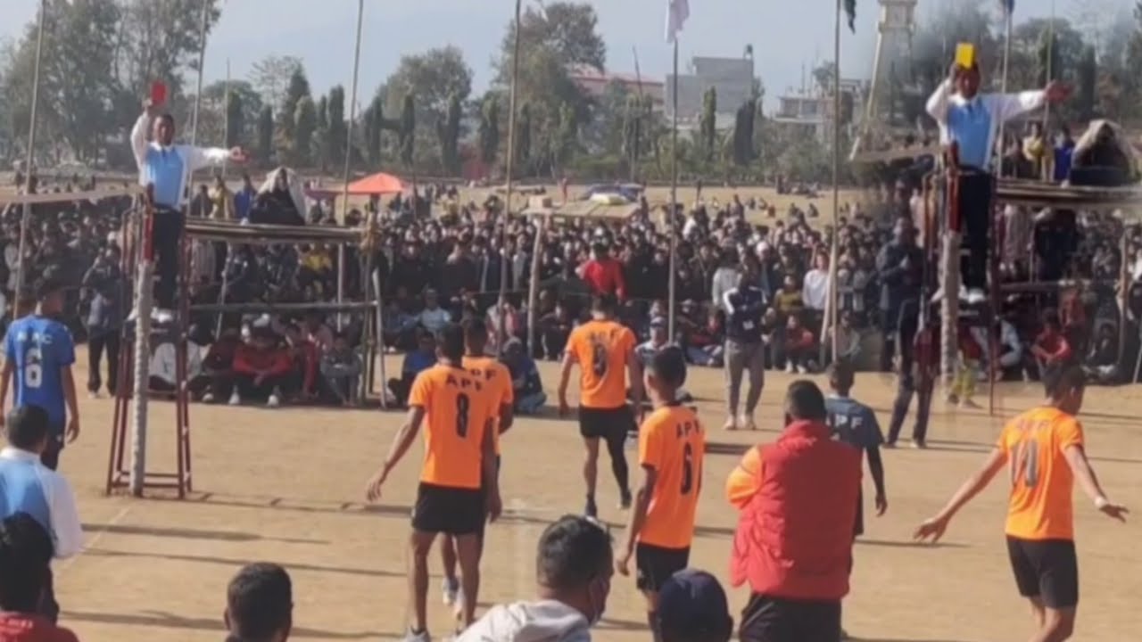 APF रेफ्री माथी खनिय गल्ती कस्को\ red card रेफ्रीले दिय किन | दर्शक भागाभाग हुल सम्मान प्रहरीलाई सकस