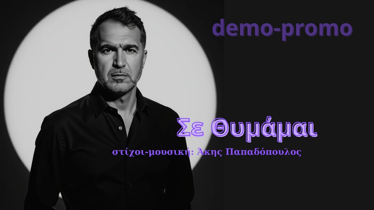 [σε θυμάμαι] στίχοι-μουσική: Άκης Παπαδόπουλος DEMO-PROMO