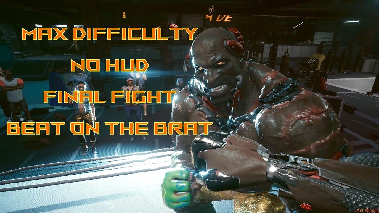 Final Beat On The Brat (max difficulty, no HUD) Cyberpunk 2077