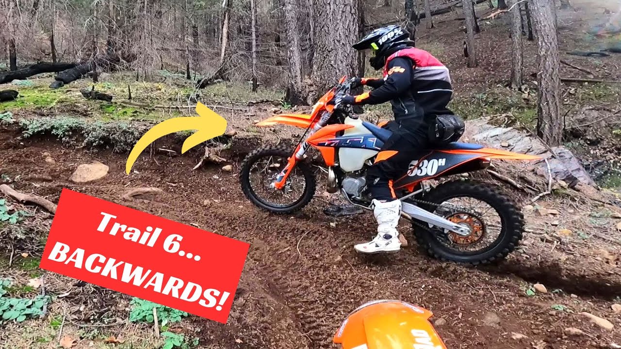 FORESTHILL OHV Trail 6 - Technical Singletrack Dirtbiking