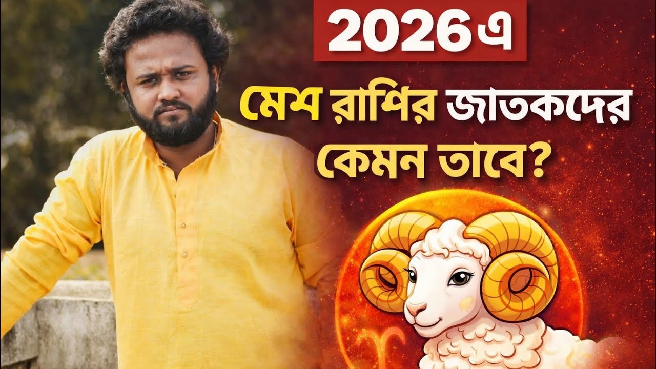 2026 সাল মেষ রাশির জাতকদের কেমন কাটবে? #জ্যোতিষ#মেষ রাশি# ২০২৬#astrology# aries#prediction#