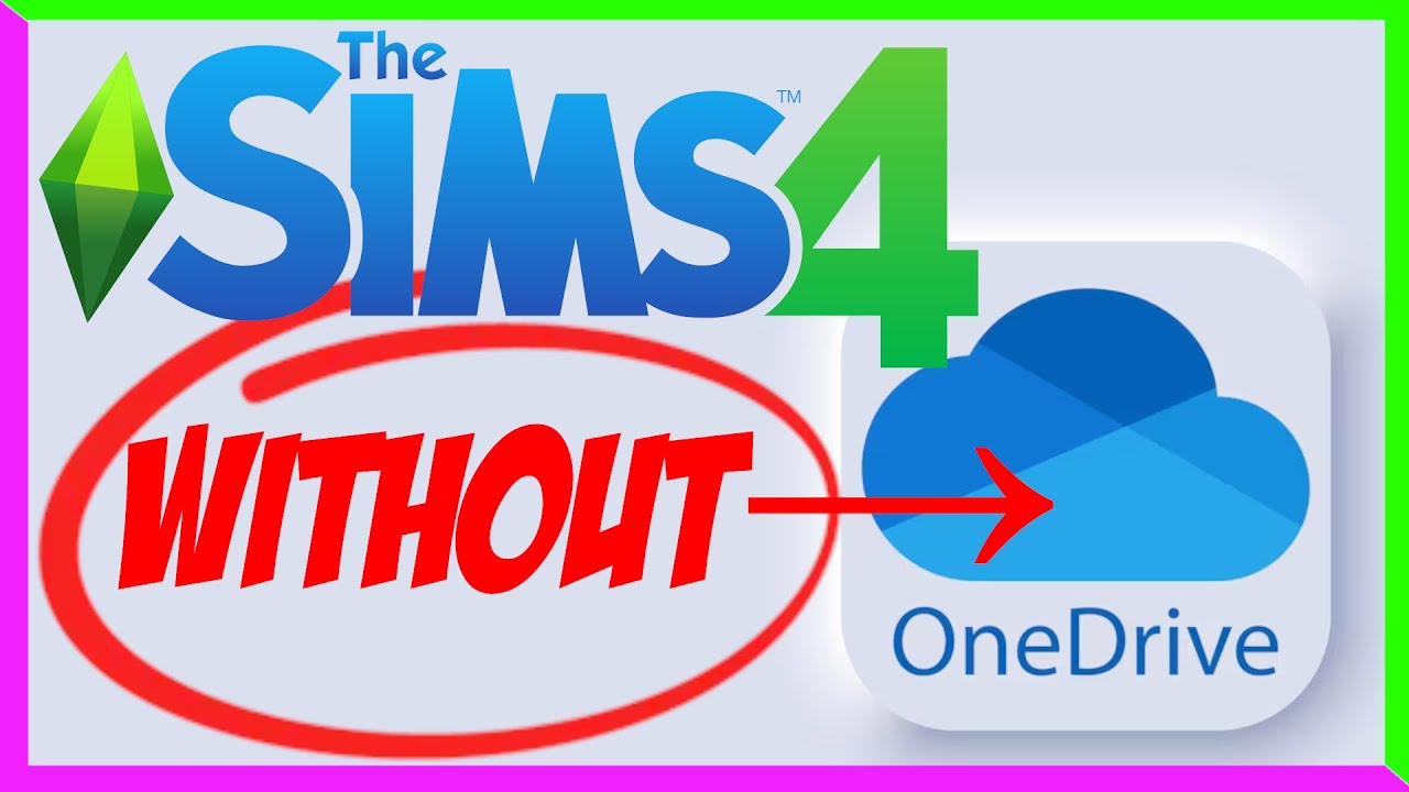 Перенесите данные Sims 4 из OneDrive на жесткий диск!