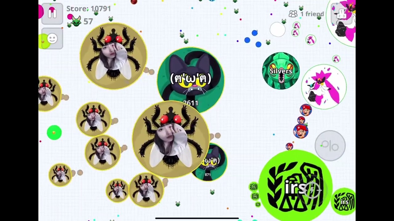 3鯖RTAしてみたwww【Agar.io】