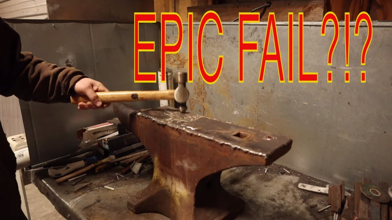 Welding An Anvil Without Ruining It, Can It Be Done? Journey To Become A Tool Maker #13