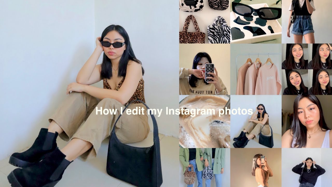 how I edit my instagram photos 📸