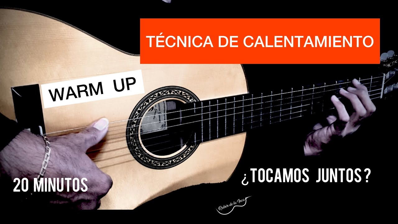 ⚜️TUTORIAL⚜️Ejercicios Técnica de Calentamiento para tus sesiones de Guitarra Flamenca