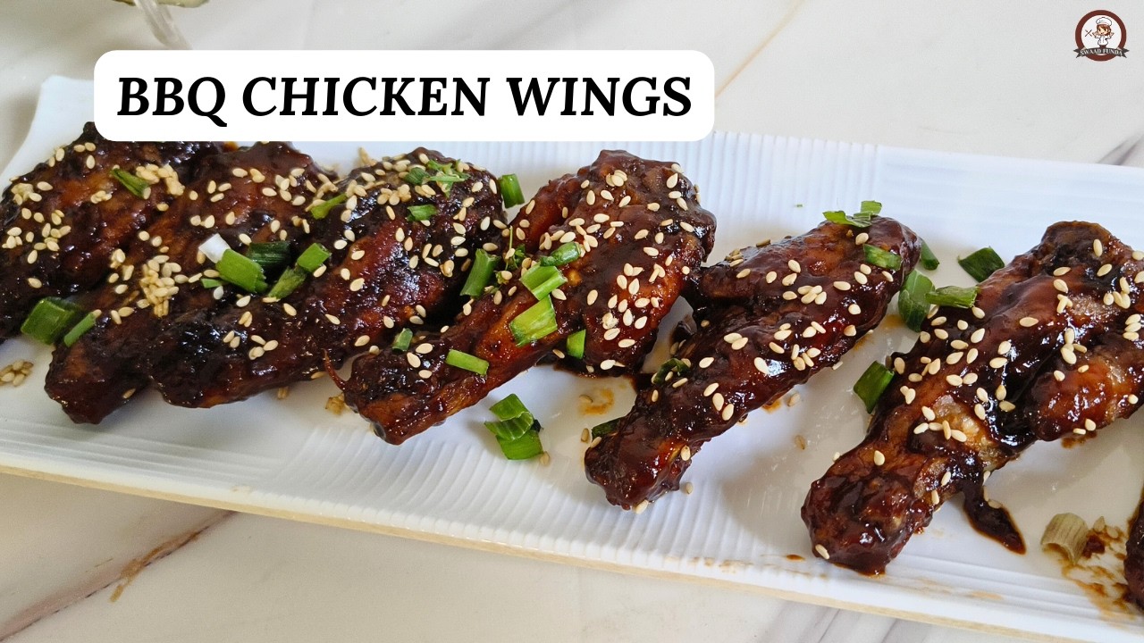 Ramzan Special BBQ Chicken Wings | Smoky & Sticky Restaurant Style Wings Recipe