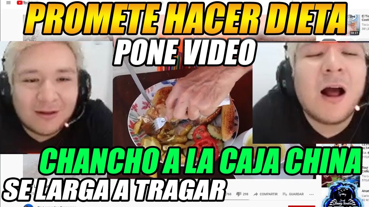 NO AGUANTA LA DIETA! KINGTEKA PROMETE HACER DIETA, MIRA UN VIDEO DE COMIDA Y SE LARGA A TRAGAR