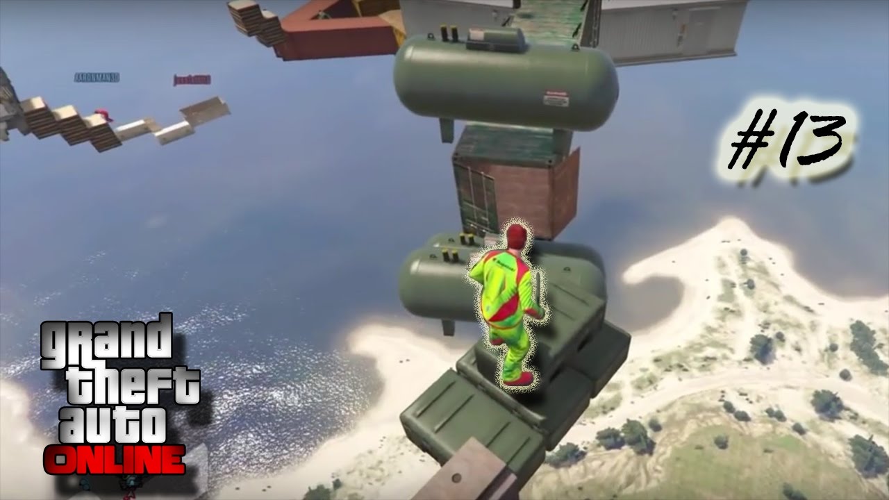 AFFRONTEMENT PARKOUR #13 - GTA ONLINE