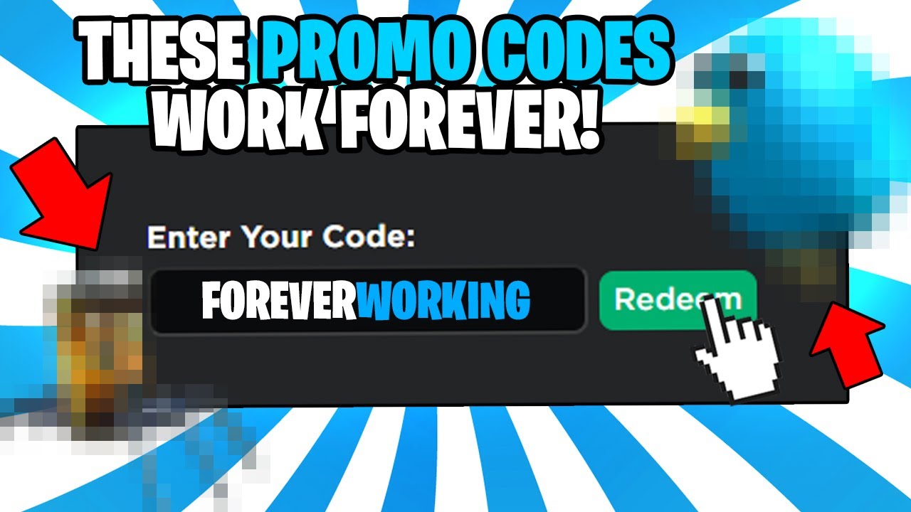 ROBLOX PROMO CODES THAT WORK FOREVER!