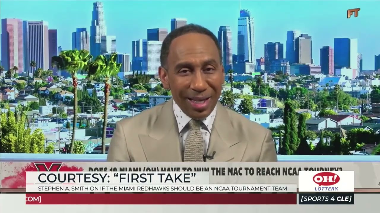 Stephen A. Smith on if the Miami Redhawks Should Be an NCAA Tournament Team - Sports4CLE, 3/6/26