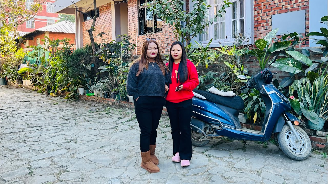 Kuki Gospel singer Lunngaineng Touthang toh (duet) kala thah diu recording bolna-Ruolnguls studio🎧