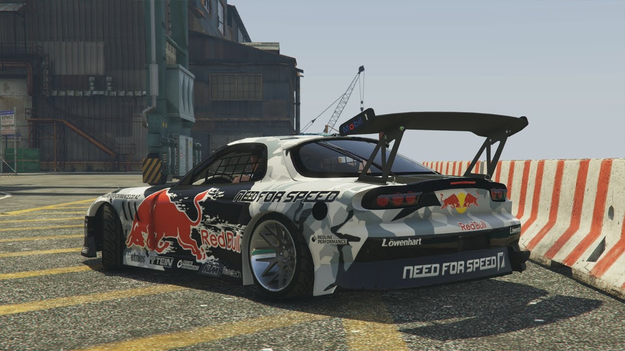 GTA - Drift Montage! (Mazda RX7 Mad Mike Port of Los Santos)