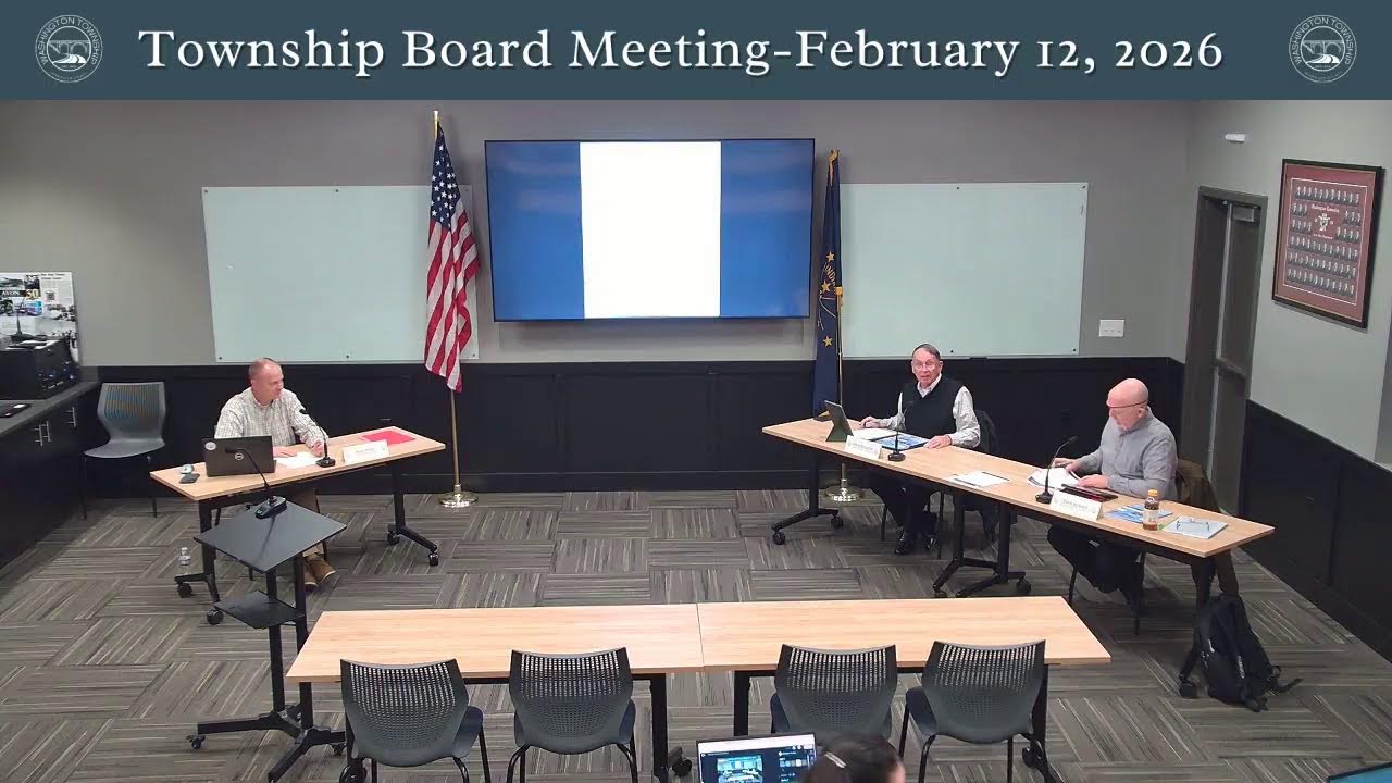 Washington Township Board Meeting