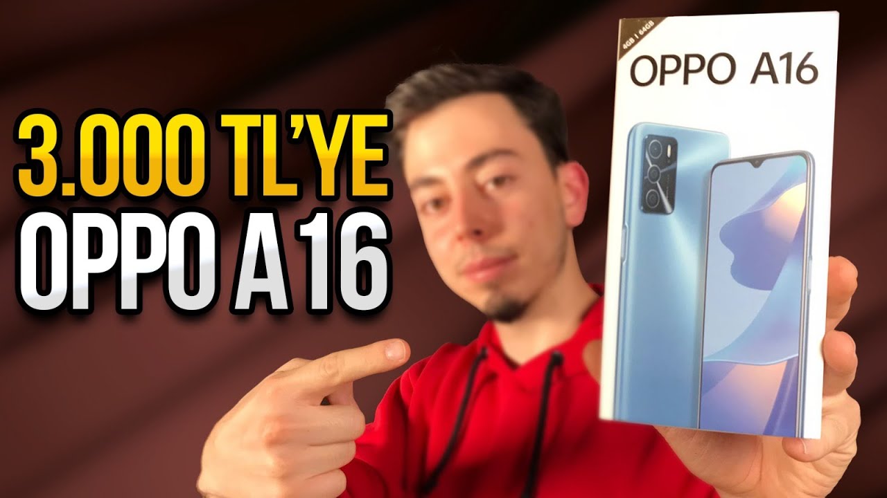 Oppo A16 kutu açılışı! - 3.000 TL'ye alınır mı?