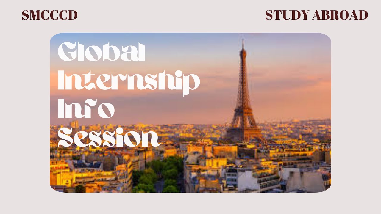 Summer 2025 Global Internship Information Session with AIFS