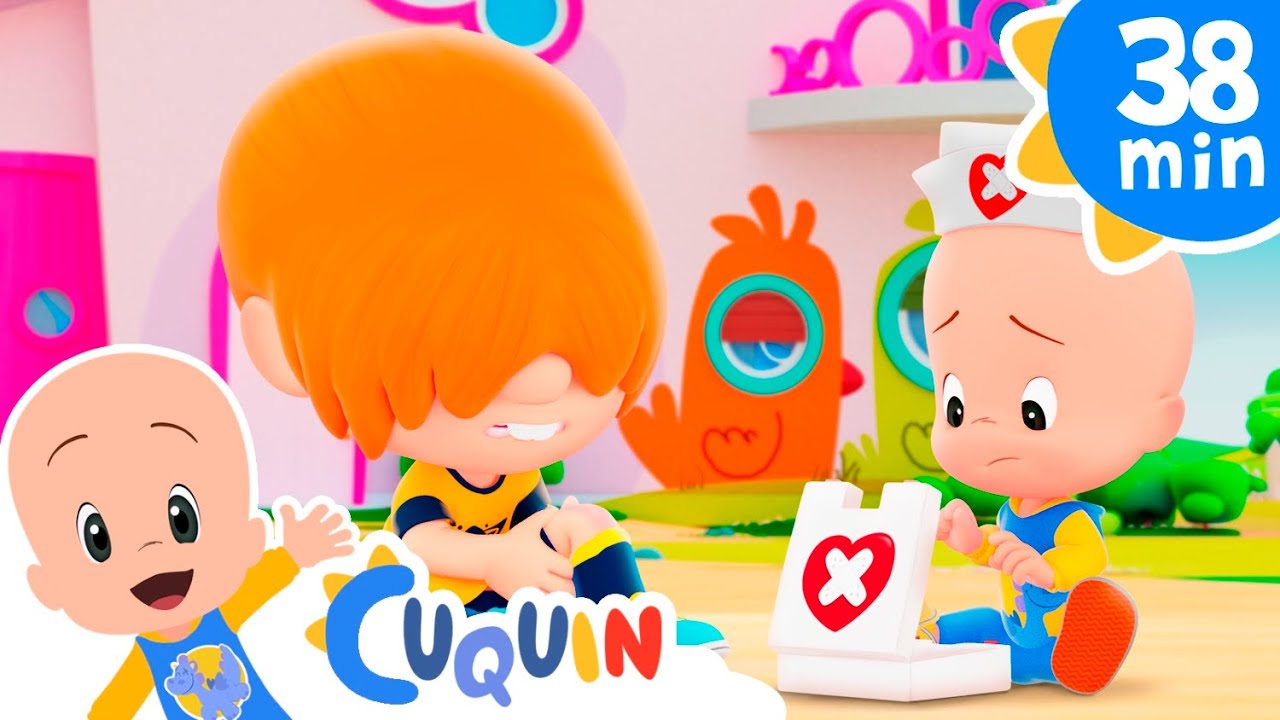 Doutor Cuquín episódios e rimas infantis de Cleo e Cuquin