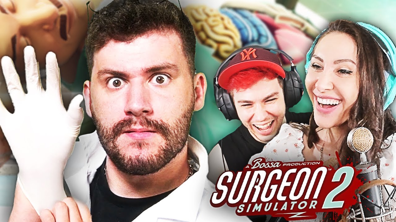 4 Gamer vs. Dickdarm OP | Surgeon Simulator KOOP!
