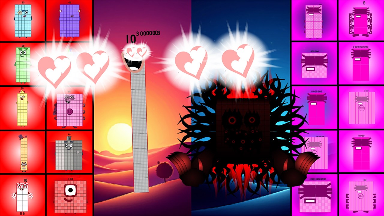 Ultimate Numberblocks Band ReTrillion Remastered (10.0Demicrillion-100.0Cemicrillion) But Vs Normal