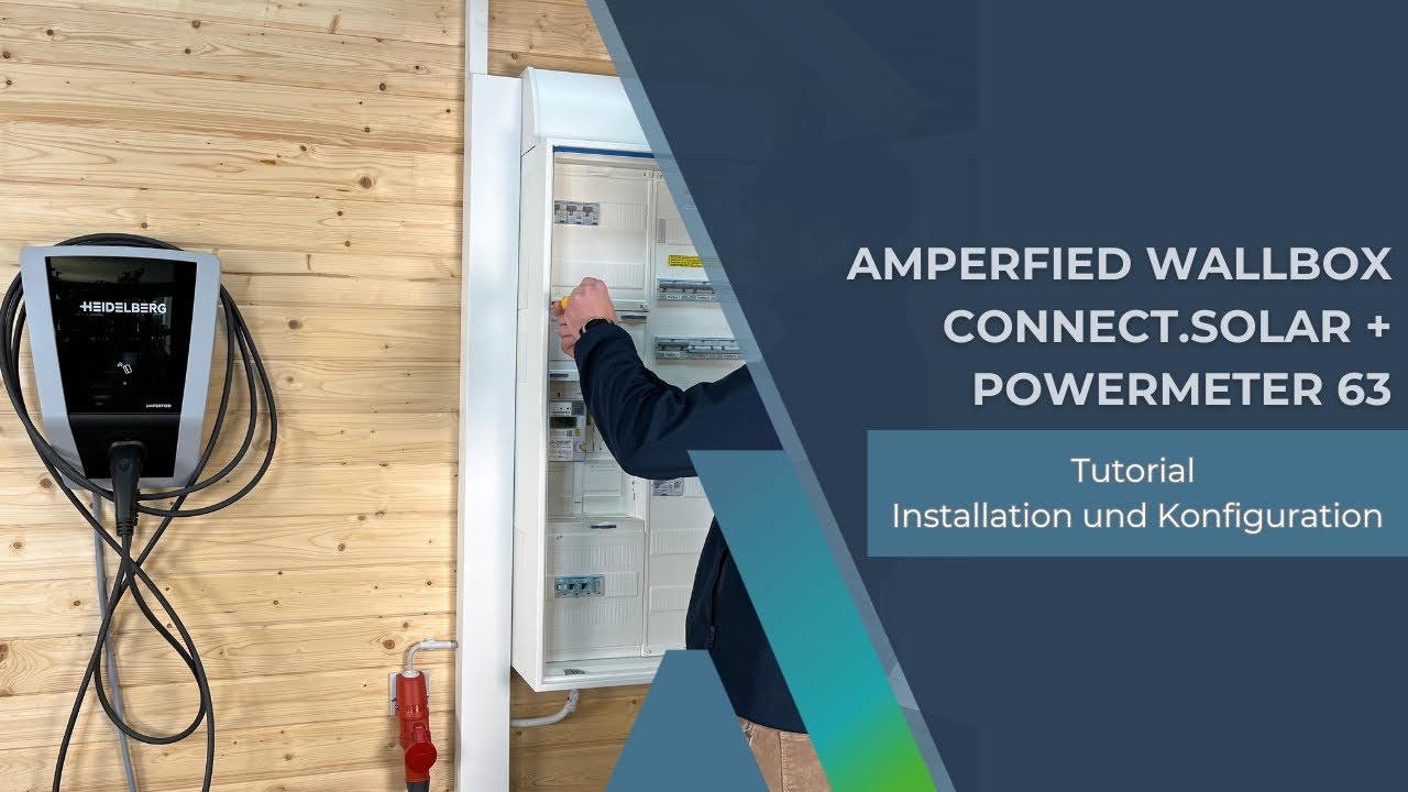 Tutorial: Wallbox connect.solar und PowerMeter 63, Installation und Konfiguration