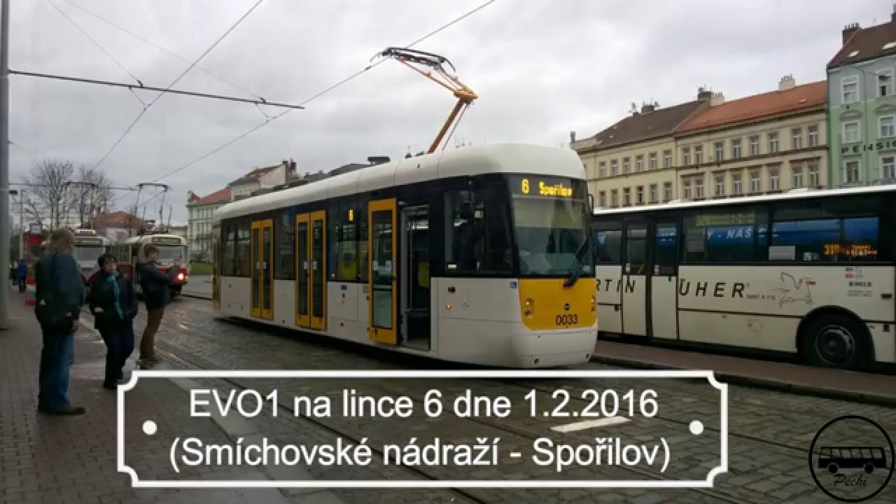 [Linka 6] [EVO1] [Jízda v úseku Teplárna Michle - Spořilov]