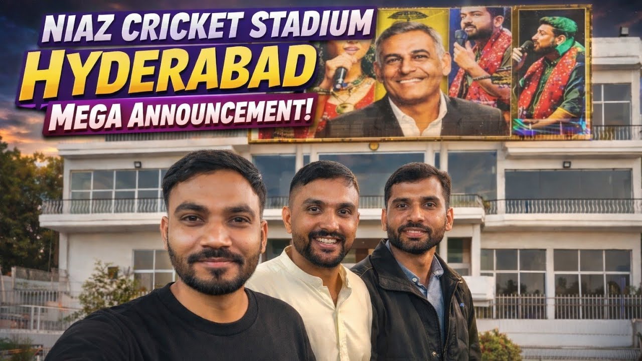Niaz Stadium Hyderabad Mein Mega Surprise! 🏏🔥