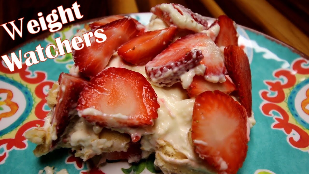 Summertime Strawberry Dessert🍓/Weight Watchers🍓