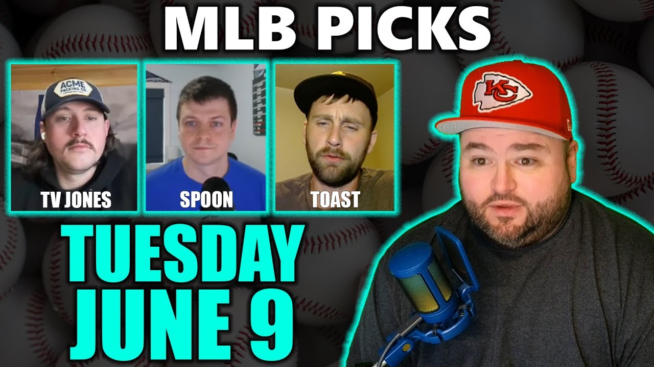 MLB Picks with Kyle Kirms | Tuesday June 9th