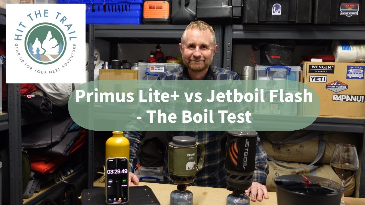 PRIMUS Lite+ Vs JETBOIL Flash!!! THE BOIL TEST