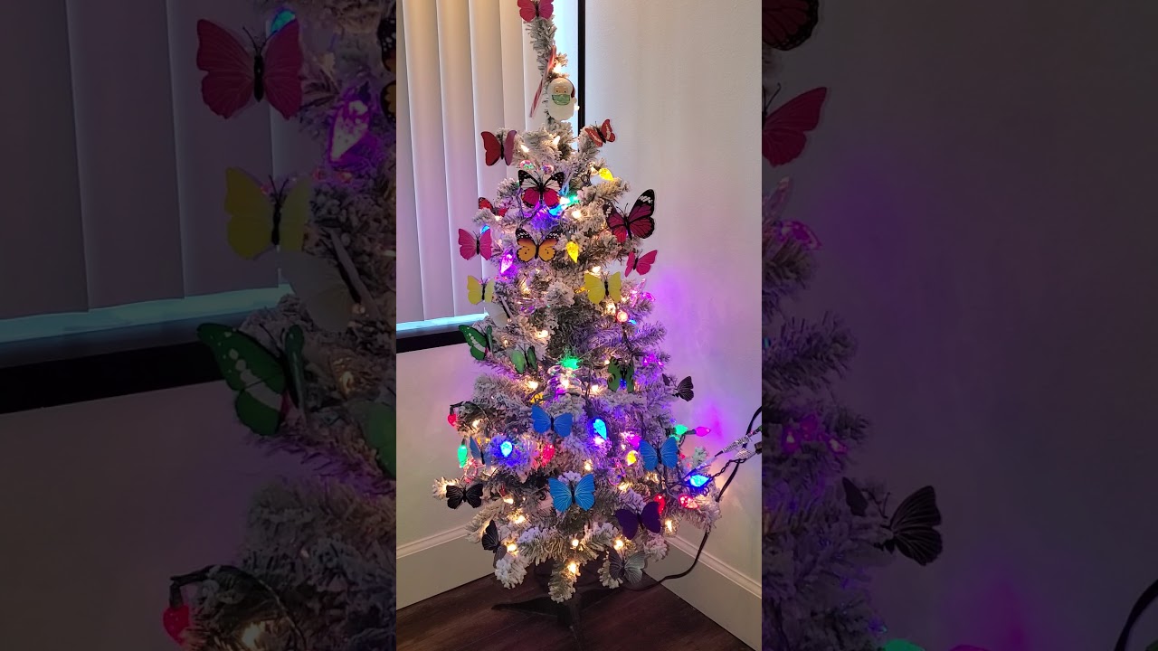 Butterfly Christmas Tree