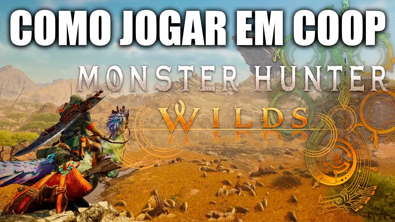 COMO JOGAR EM COOP MONSTER HUNTER WILDS | Tutorial multiplayer do Modo História