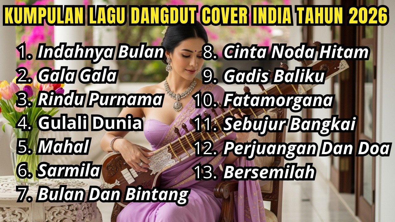 Kumpulan Lagu Dangdut  TERBAIK DAN TERLARIS - Cover India By Rhomantika Cover AI