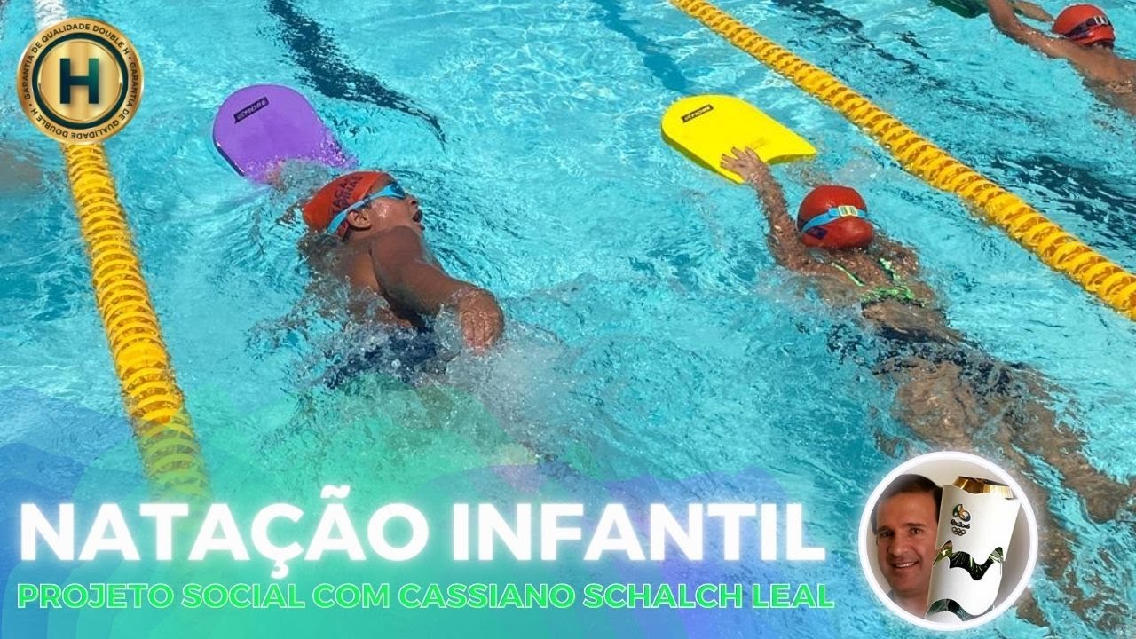 NATAÇÃO INFANTIL: PROJETO SOCIAL COM CASSIANO SCHALCH LEAL
