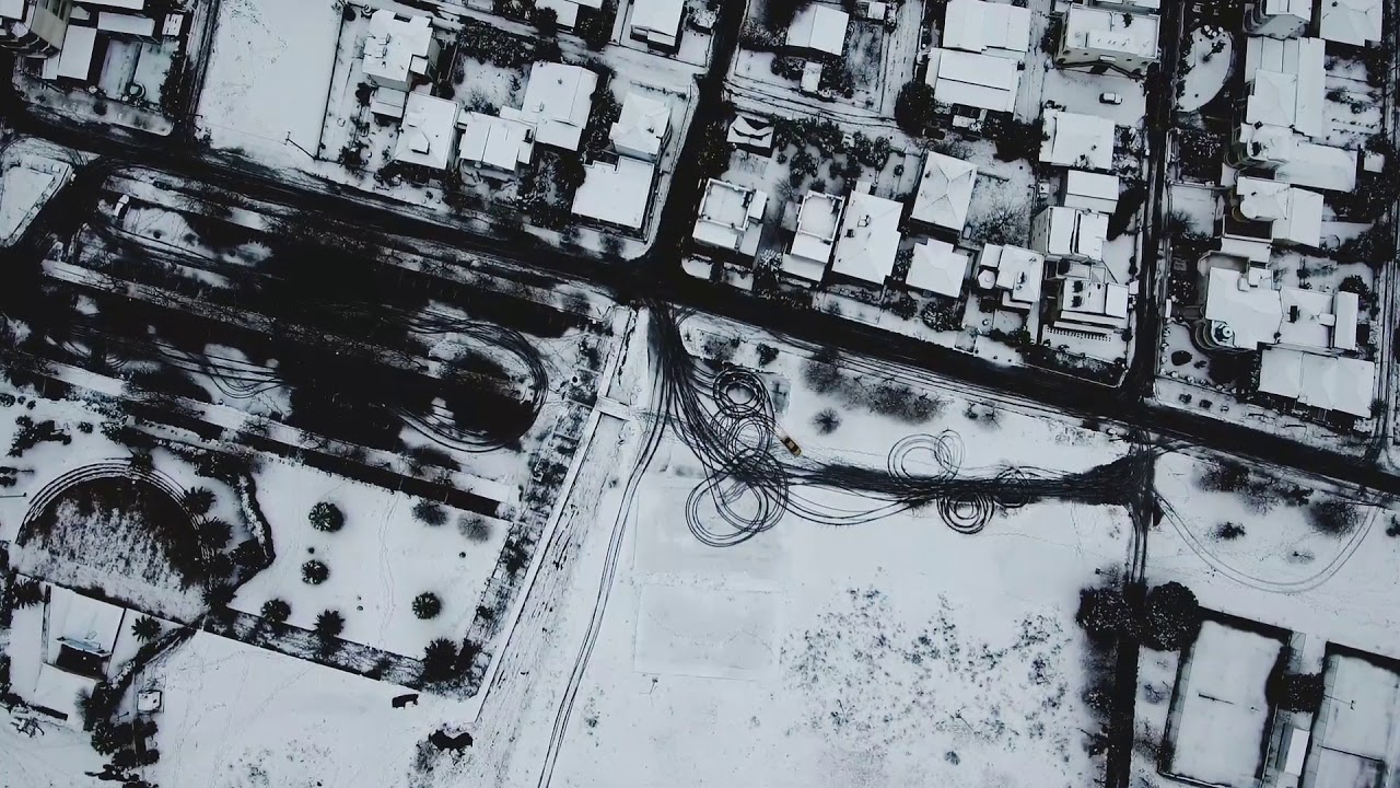 snowy Asprovalta-mi drone 4k
